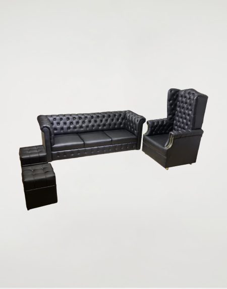 Chesterfield Sofa Set - (3 seater)