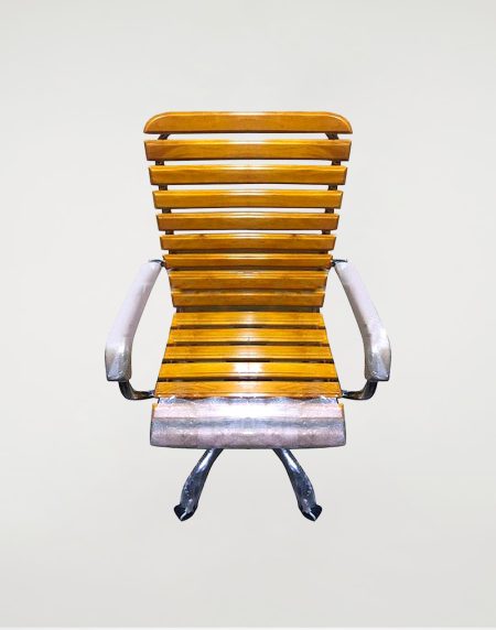 Curvy linear Wooden Executive Chair Mehgani (FCWC 4)