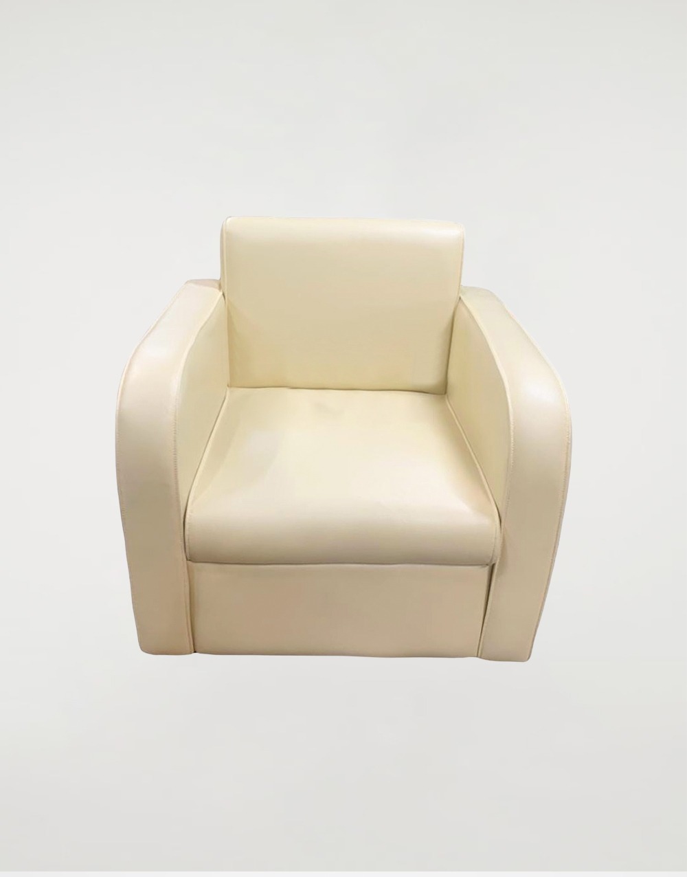 Single Seater Straight-backed Snug Sofa Set